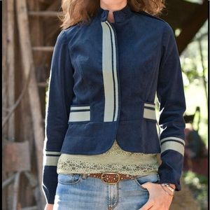 Sundance velveteen Furlough Jacket in Navy